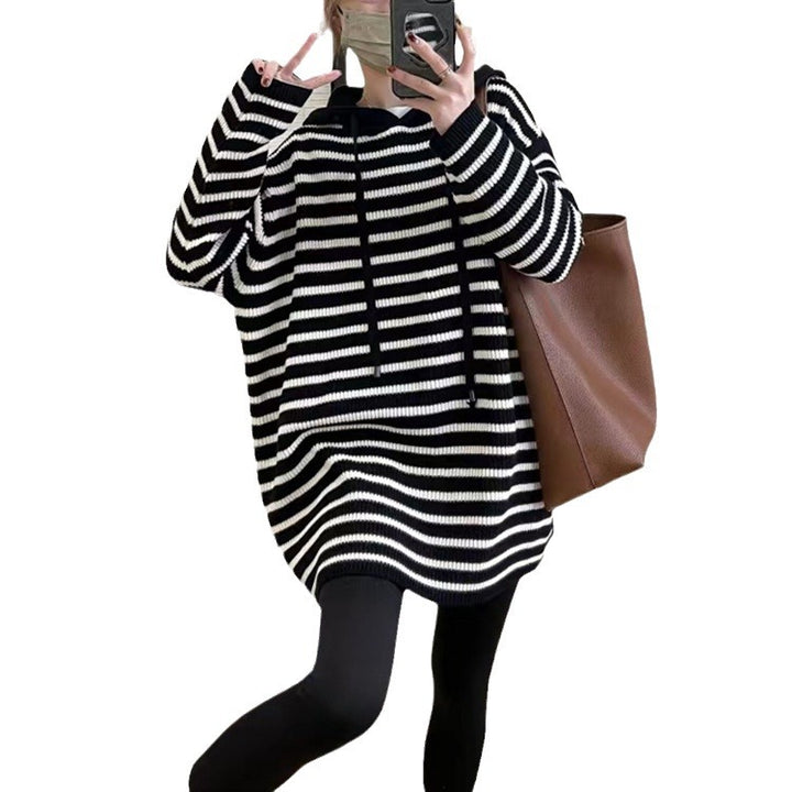 Damer Oversized Randig Tröja Mirla-Eva Jonsson