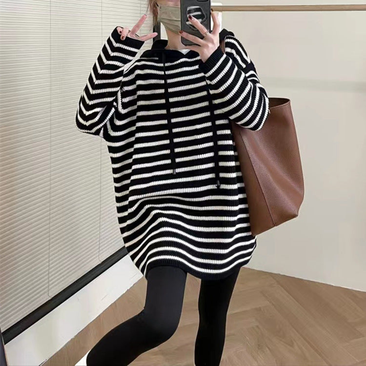 Damer Oversized Randig Tröja Mirla-Eva Jonsson
