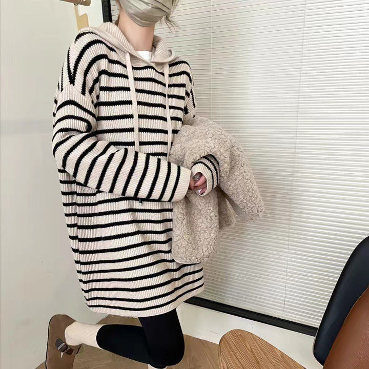 Damer Oversized Randig Tröja Mirla-Eva Jonsson