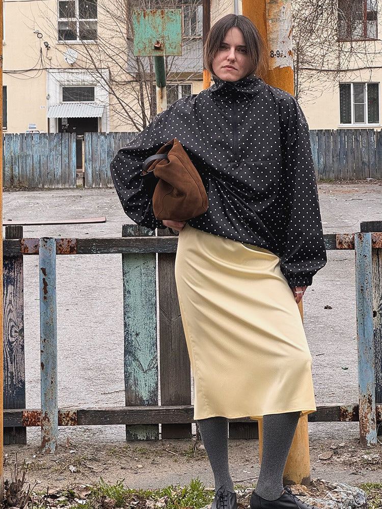Damer Oversized Regnjacka med prickar Mirla-Eva Jonsson