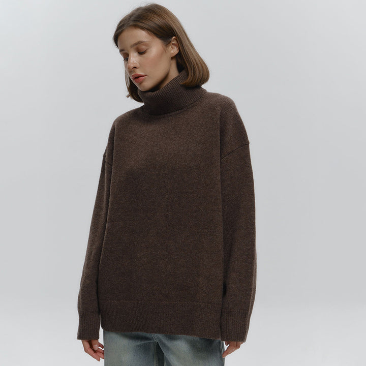 Damer Oversized Rullkrage Tröja Mirla-Eva Jonsson