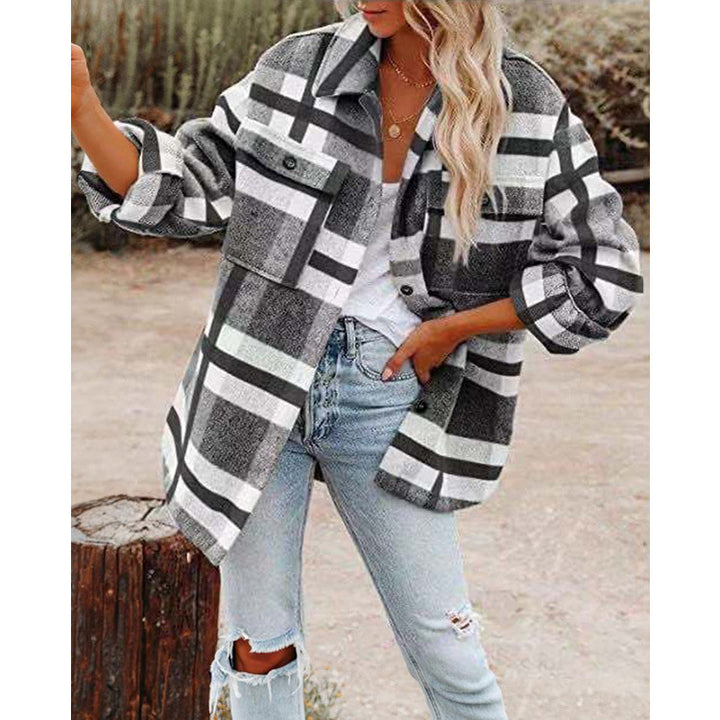 Damer Oversized Rutjacka Mirla-Eva Jonsson