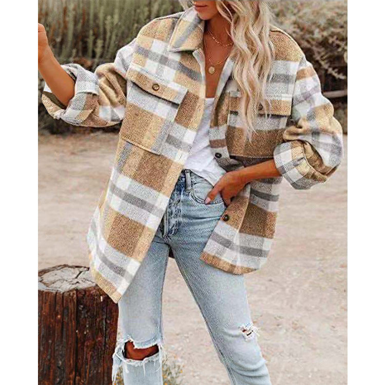Damer Oversized Rutjacka Mirla-Eva Jonsson