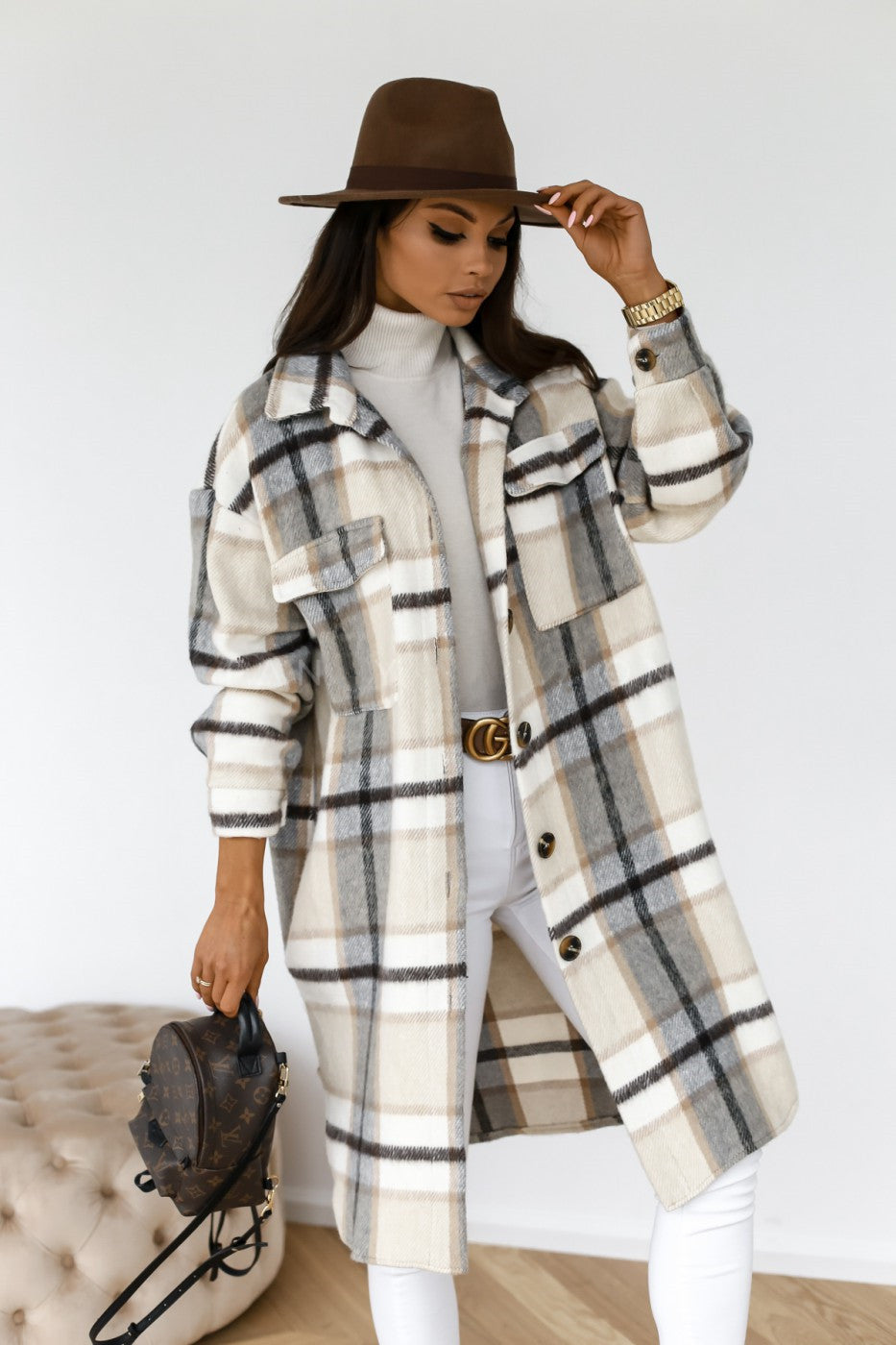 Damer Oversized Rutjacka Mirla-Eva Jonsson