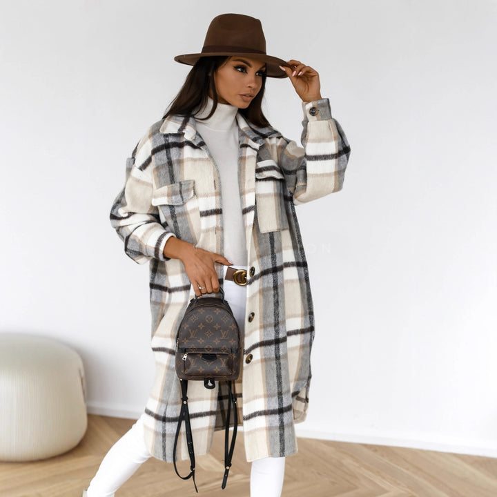 Damer Oversized Rutjacka Mirla-Eva Jonsson