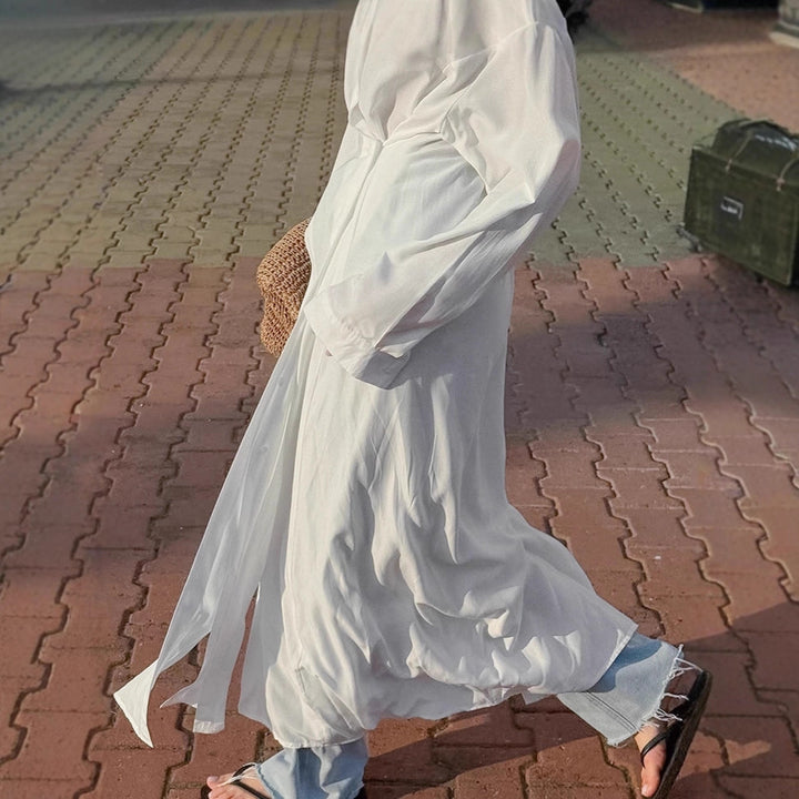 Damer Oversized Skjortblus med unik midja Mirla-Eva Jonsson