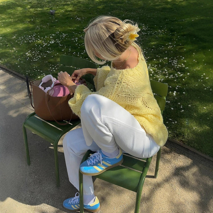 Damer Oversized Stickad Tröja Mirla-Eva Jonsson