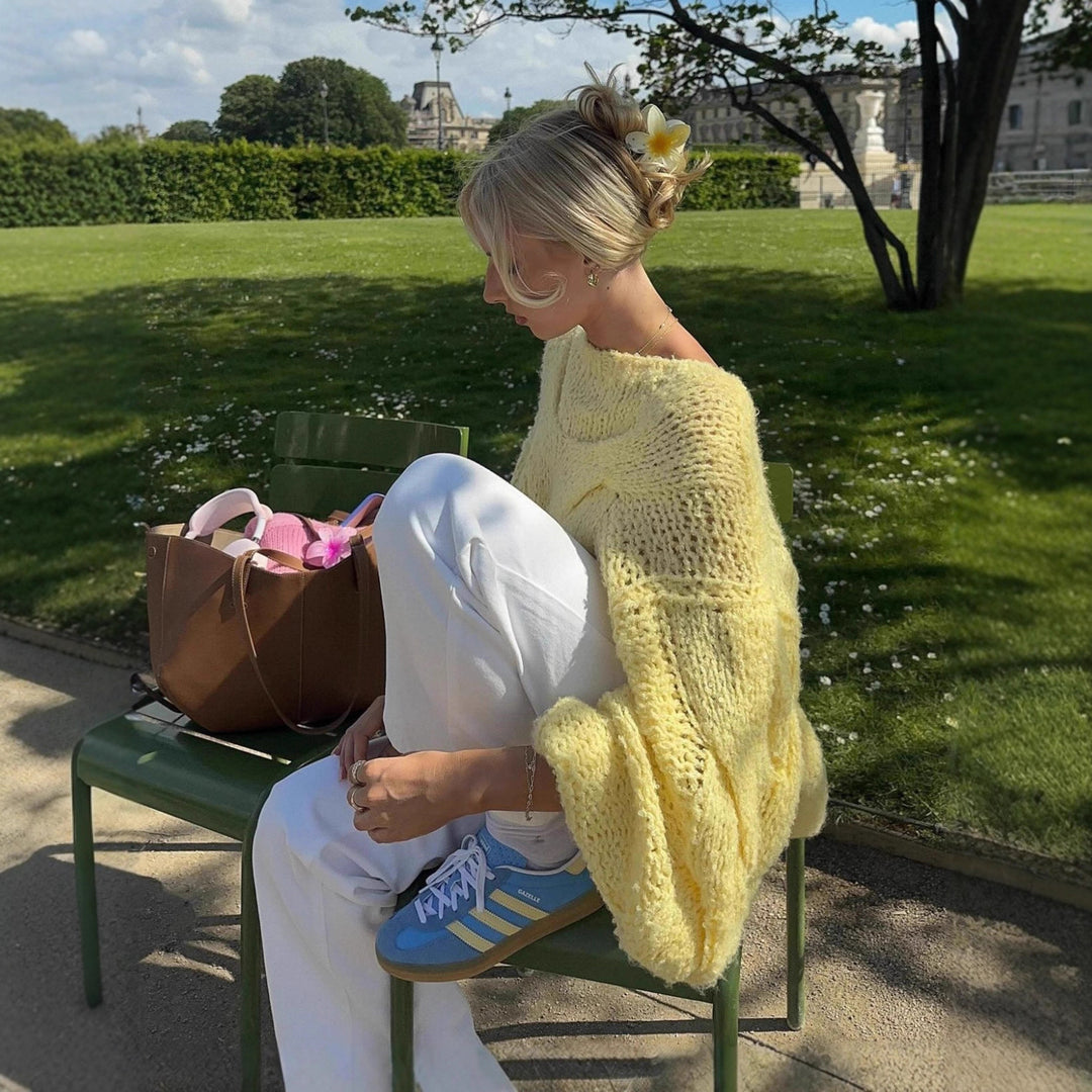 Damer Oversized Stickad Tröja Mirla-Eva Jonsson