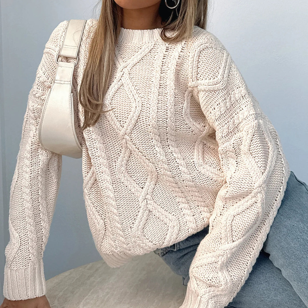 Damer Oversized Stickad Tröja Mirla-Eva Jonsson