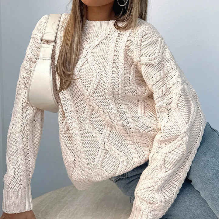 Damer Oversized Stickad Tröja Mirla-Eva Jonsson