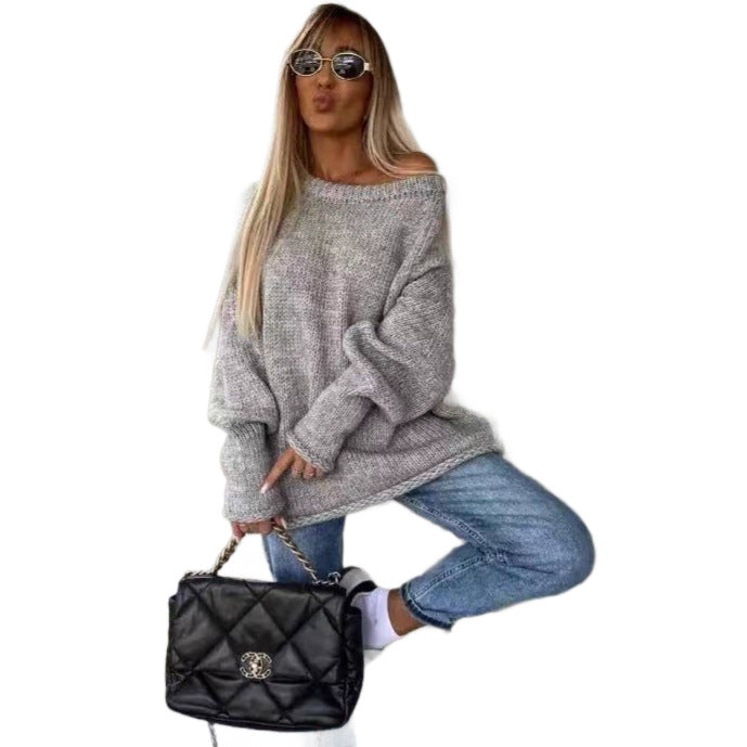 Damer Oversized Stickad Tröja Mirla-Eva Jonsson