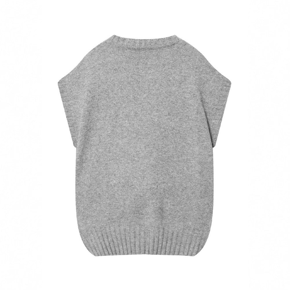 Damer Oversized Stickad tröja med asymmetrisk cut Mirla-Eva Jonsson