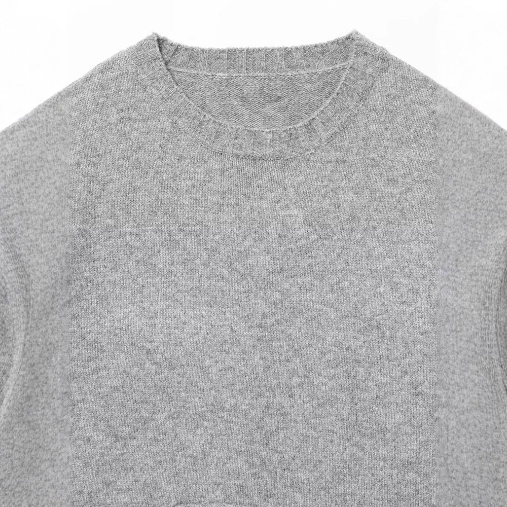 Damer Oversized Stickad tröja med asymmetrisk cut Mirla-Eva Jonsson