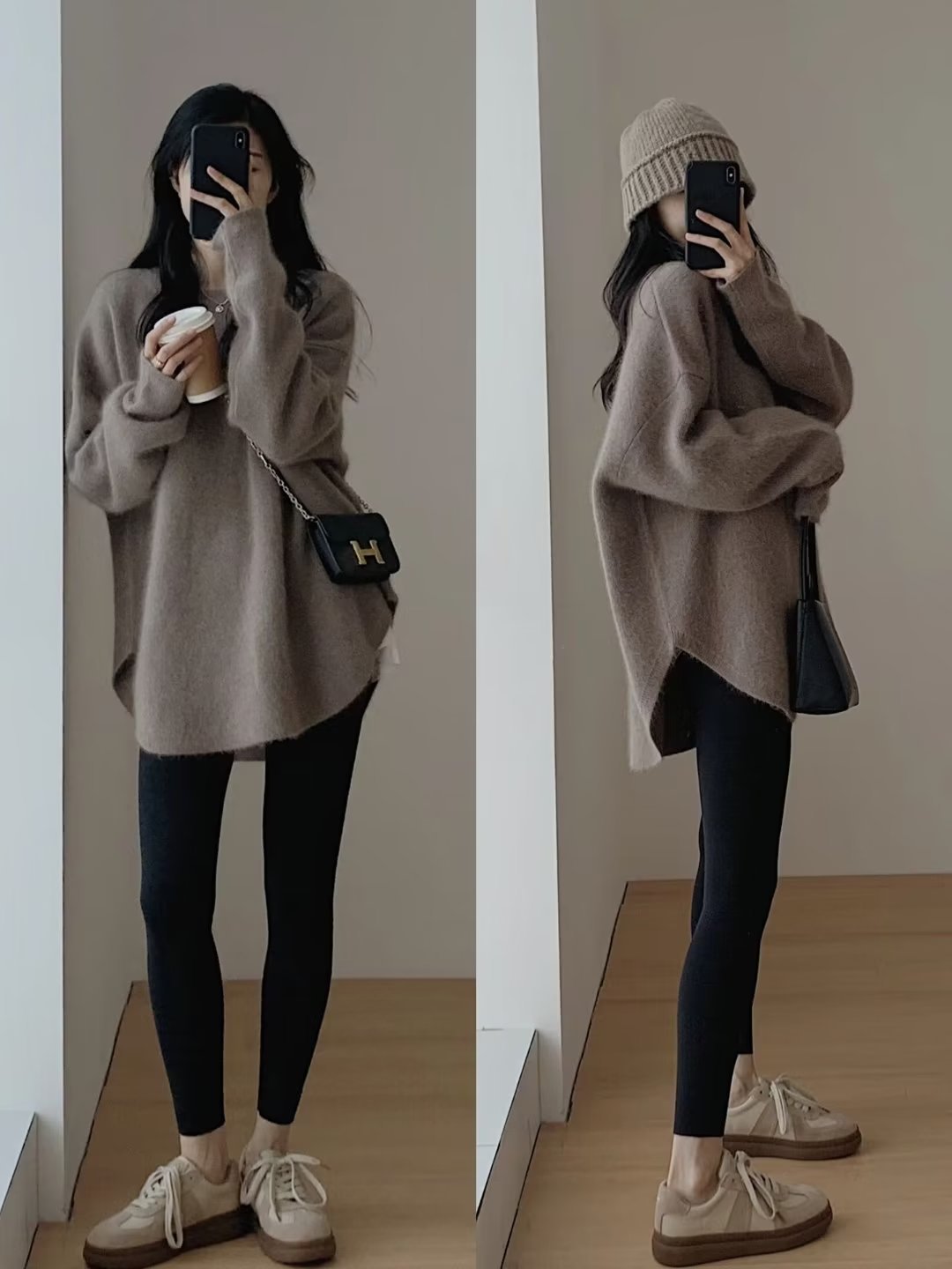 Damer Oversized Stickad tröja med avslappnad passform och mjukt material Mirla-Eva Jonsson