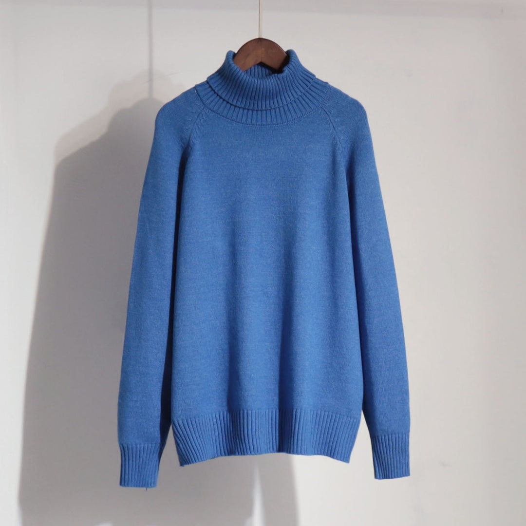Damer Oversized Stickad tröja med hög krage Mirla-Eva Jonsson