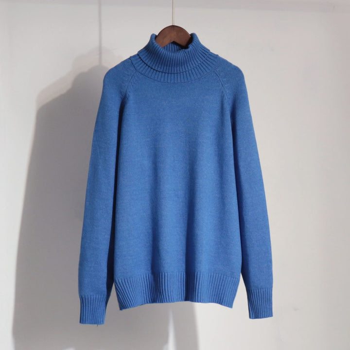 Damer Oversized Stickad tröja med hög krage Mirla-Eva Jonsson