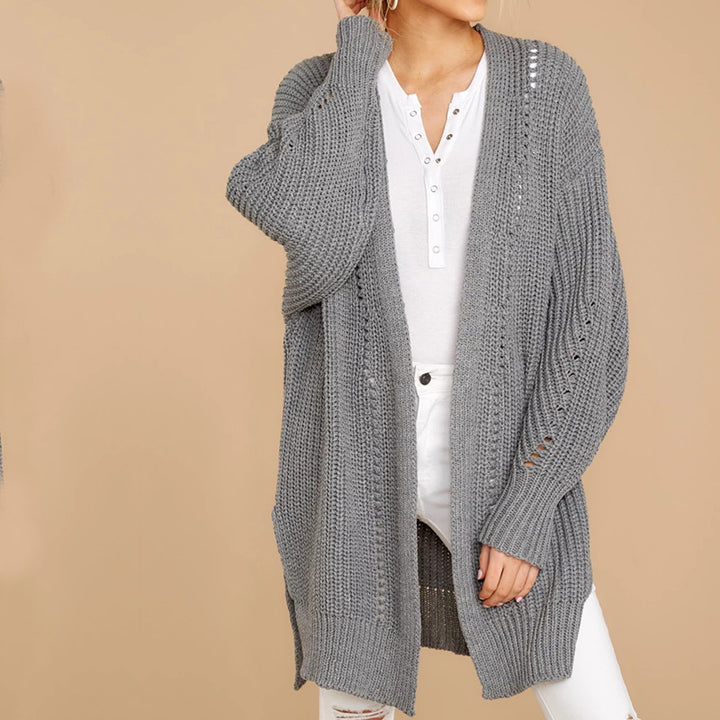 Damer Oversized Stickad tröja med moderna detaljer Mirla-Eva Jonsson