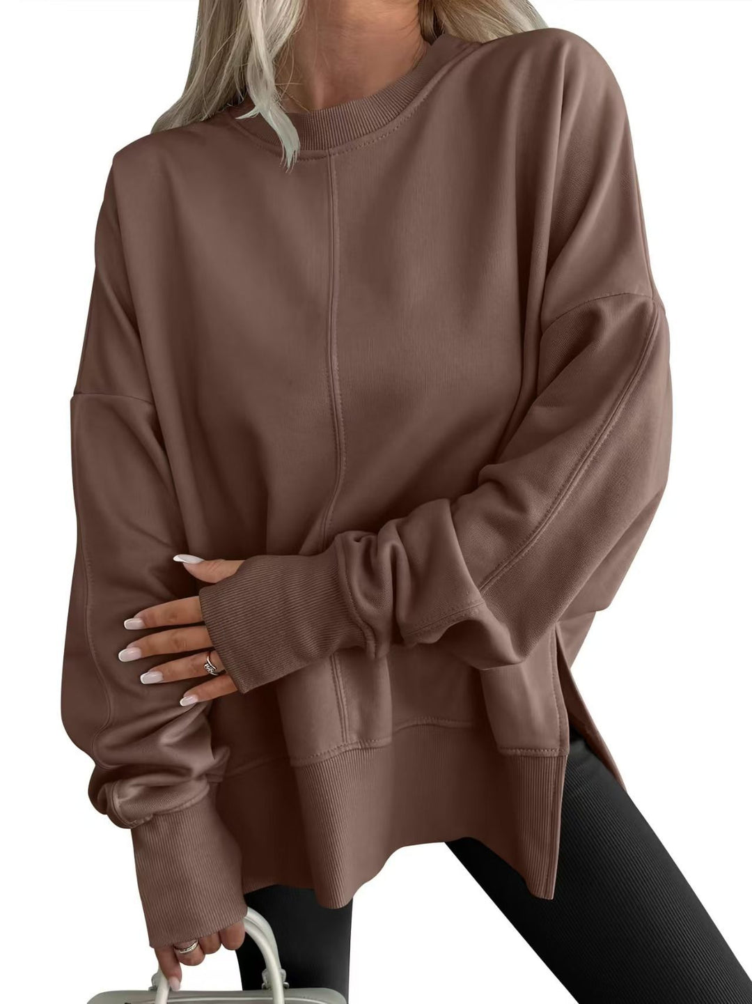 Damer Oversized Sweatshirt Mirla-Eva Jonsson