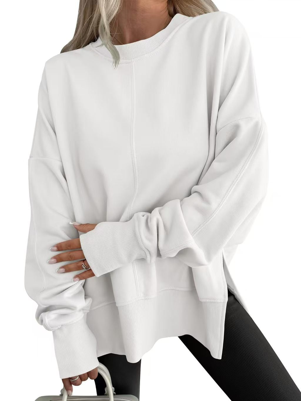 Damer Oversized Sweatshirt Mirla-Eva Jonsson