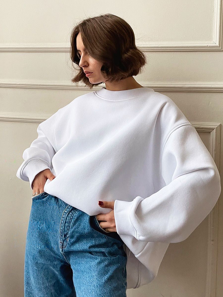 Damer Oversized Sweatshirt Mirla-Eva Jonsson