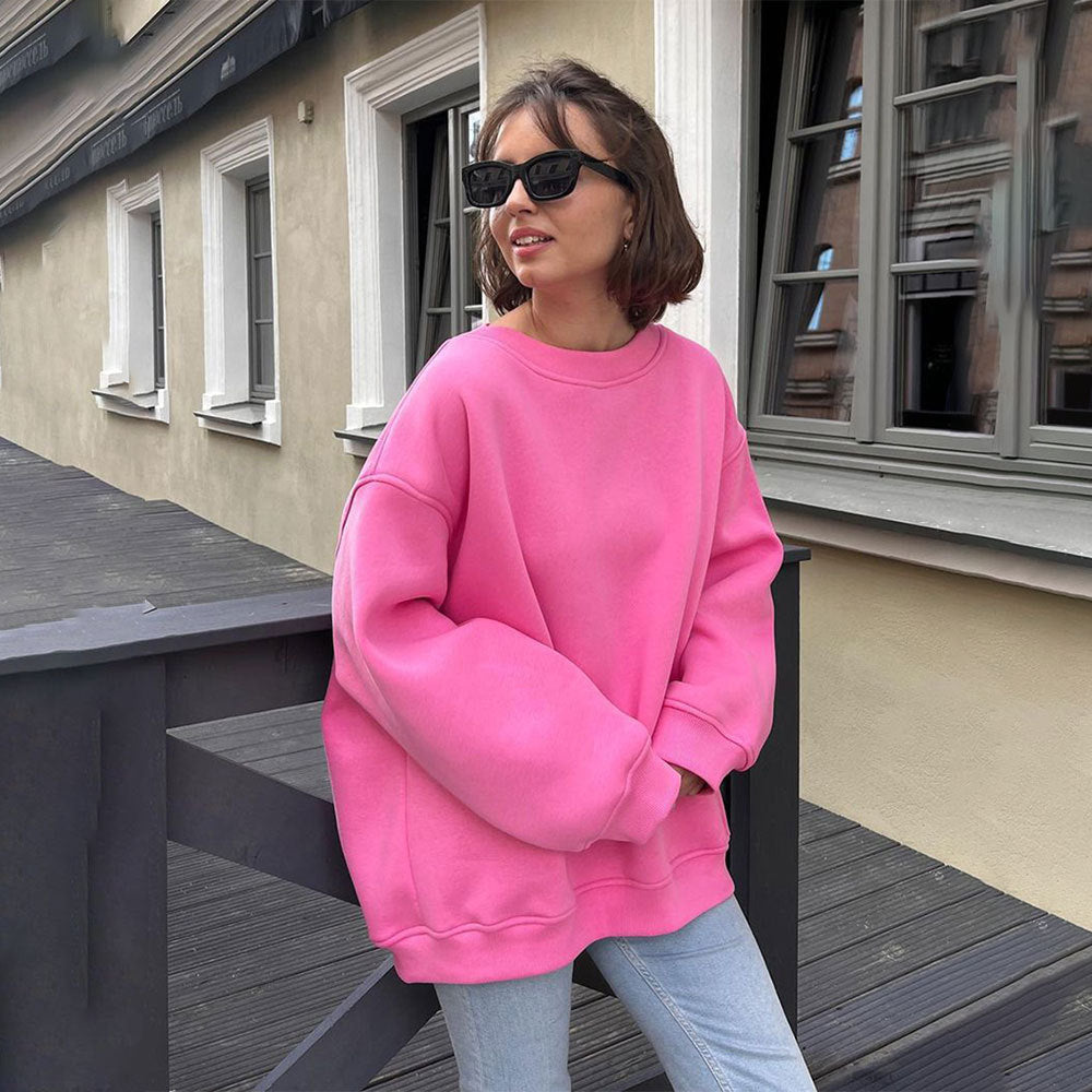 Damer Oversized Sweatshirt Mirla-Eva Jonsson