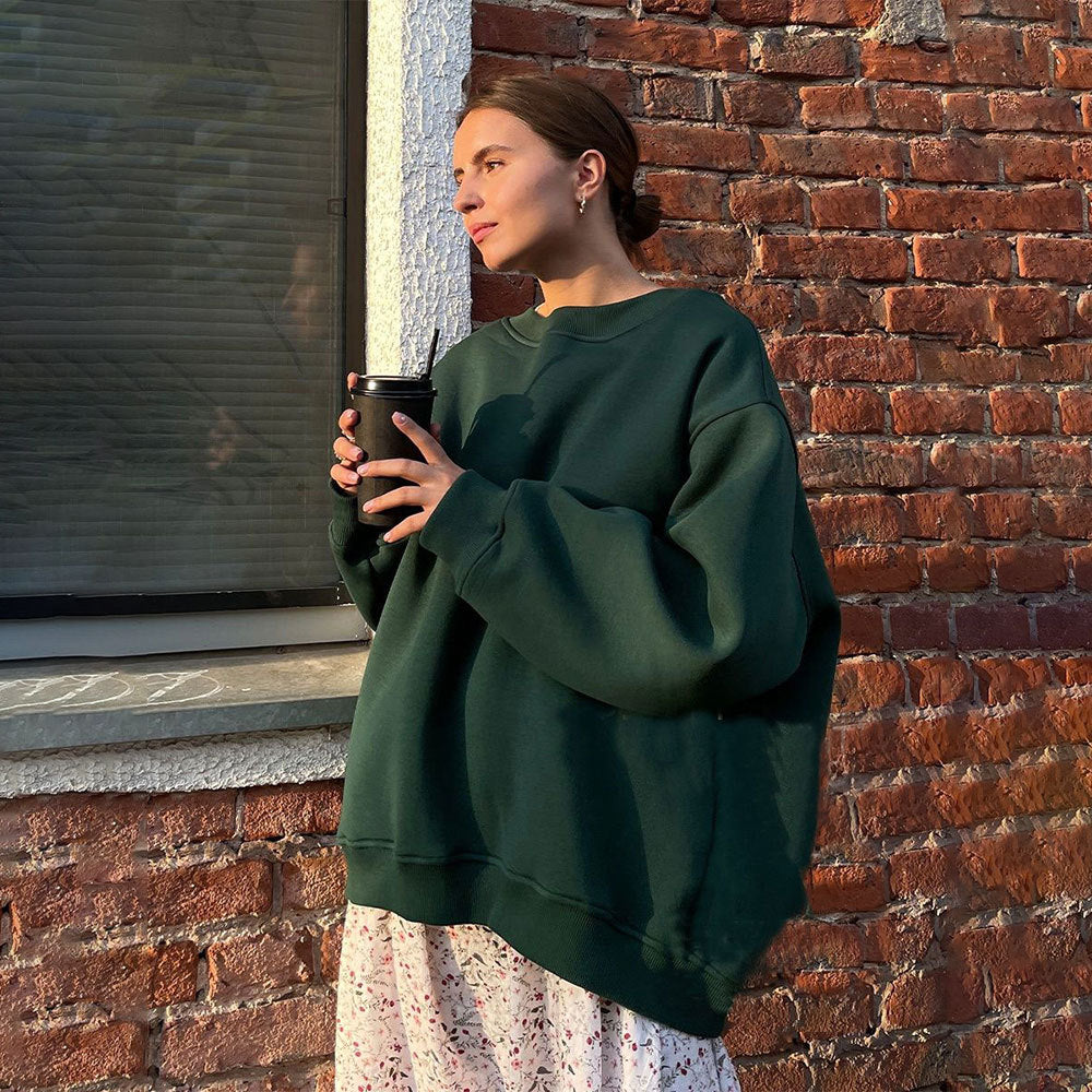 Damer Oversized Sweatshirt Mirla-Eva Jonsson