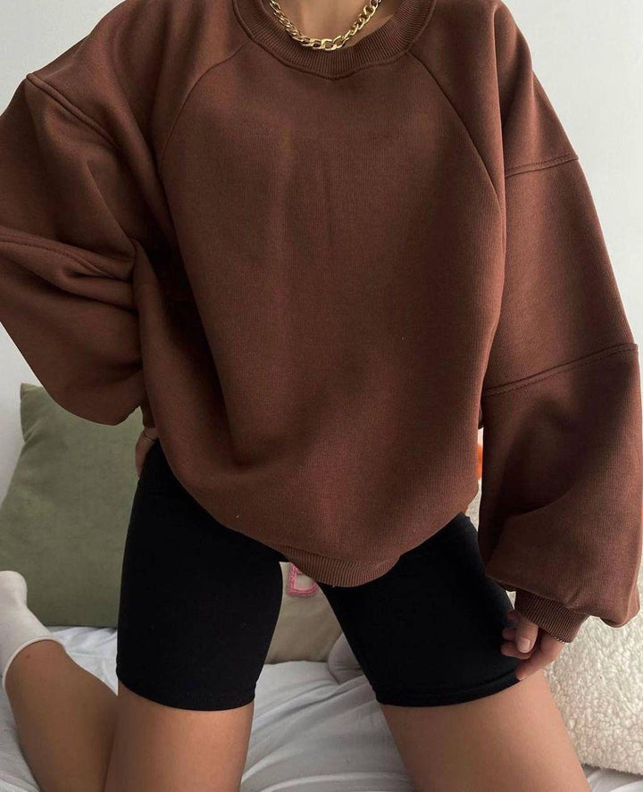 Damer Oversized Sweatshirt Mirla-Eva Jonsson