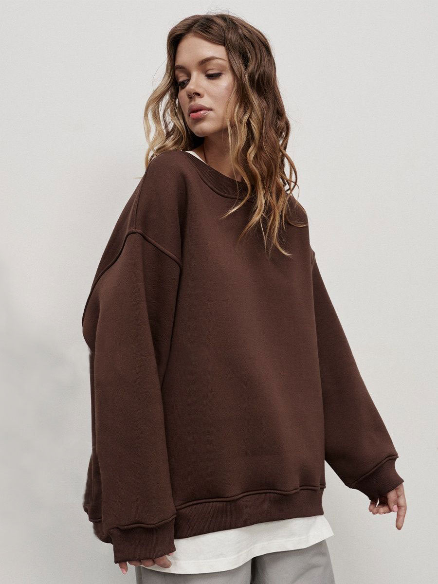 Damer Oversized Sweatshirt Mirla-Eva Jonsson