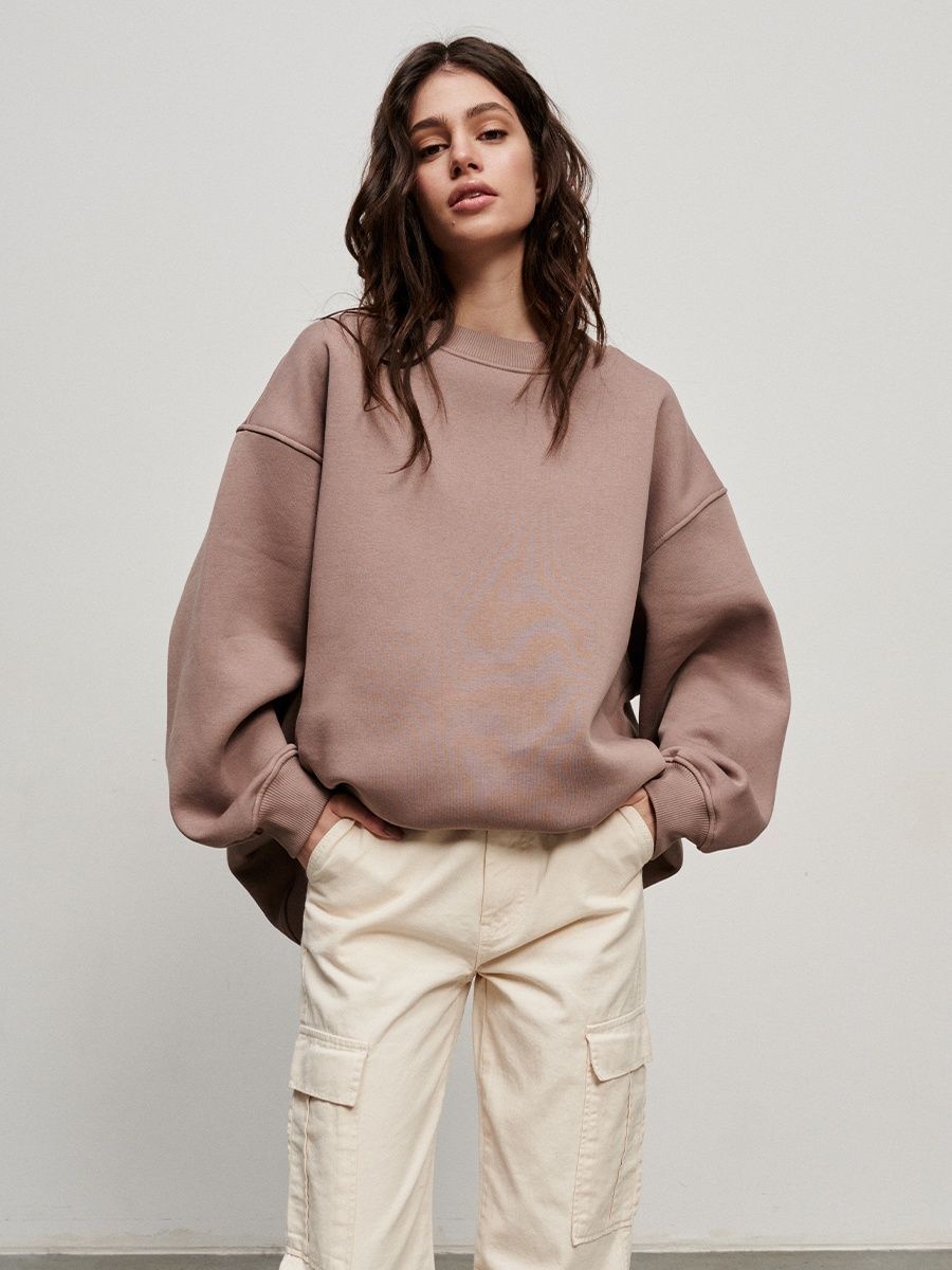 Damer Oversized Sweatshirt Mirla-Eva Jonsson