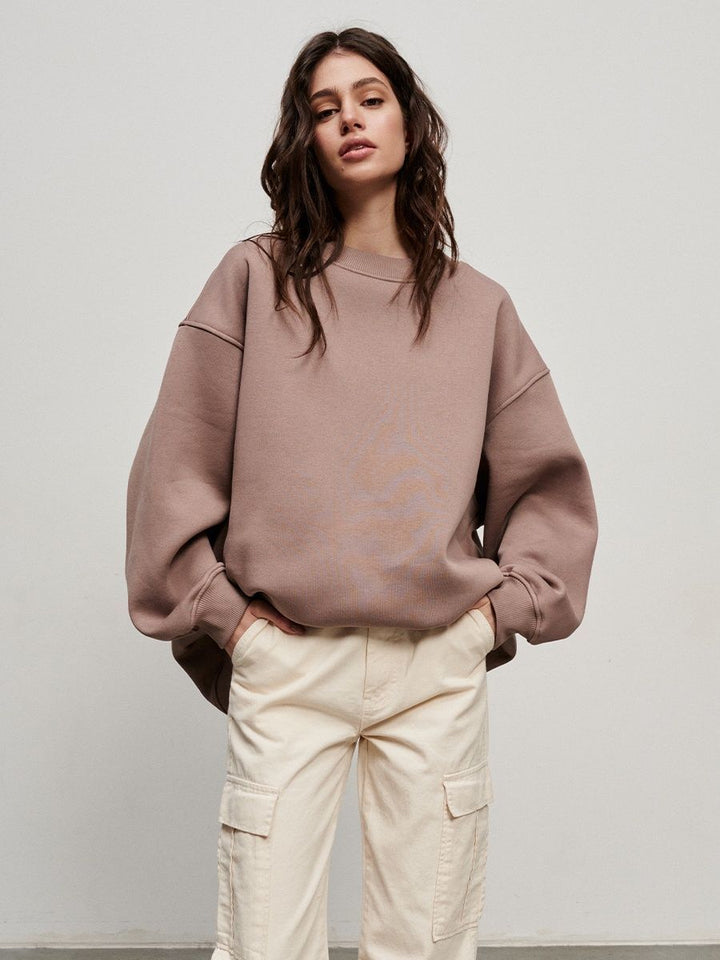 Damer Oversized Sweatshirt Mirla-Eva Jonsson