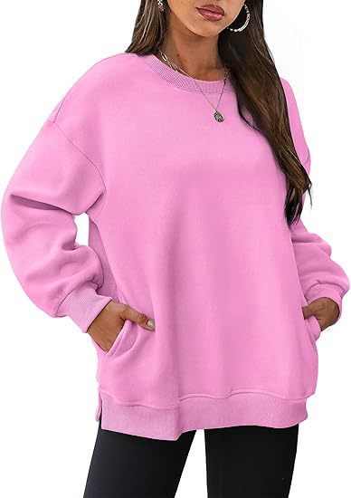 Damer Oversized Sweatshirt med Kängurufickor Mirla-Eva Jonsson