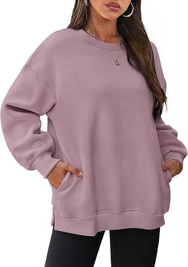 Damer Oversized Sweatshirt med Kängurufickor Mirla-Eva Jonsson
