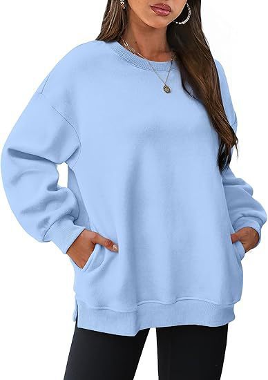 Damer Oversized Sweatshirt med Kängurufickor Mirla-Eva Jonsson