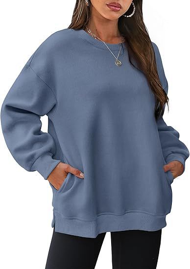 Damer Oversized Sweatshirt med Kängurufickor Mirla-Eva Jonsson