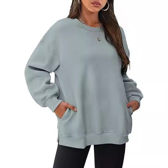 Damer Oversized Sweatshirt med Kängurufickor Mirla-Eva Jonsson