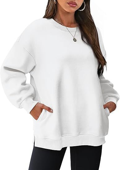 Damer Oversized Sweatshirt med Kängurufickor Mirla-Eva Jonsson