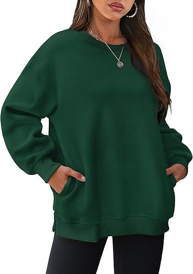 Damer Oversized Sweatshirt med Kängurufickor Mirla-Eva Jonsson