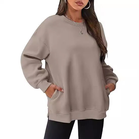 Damer Oversized Sweatshirt med Kängurufickor Mirla-Eva Jonsson