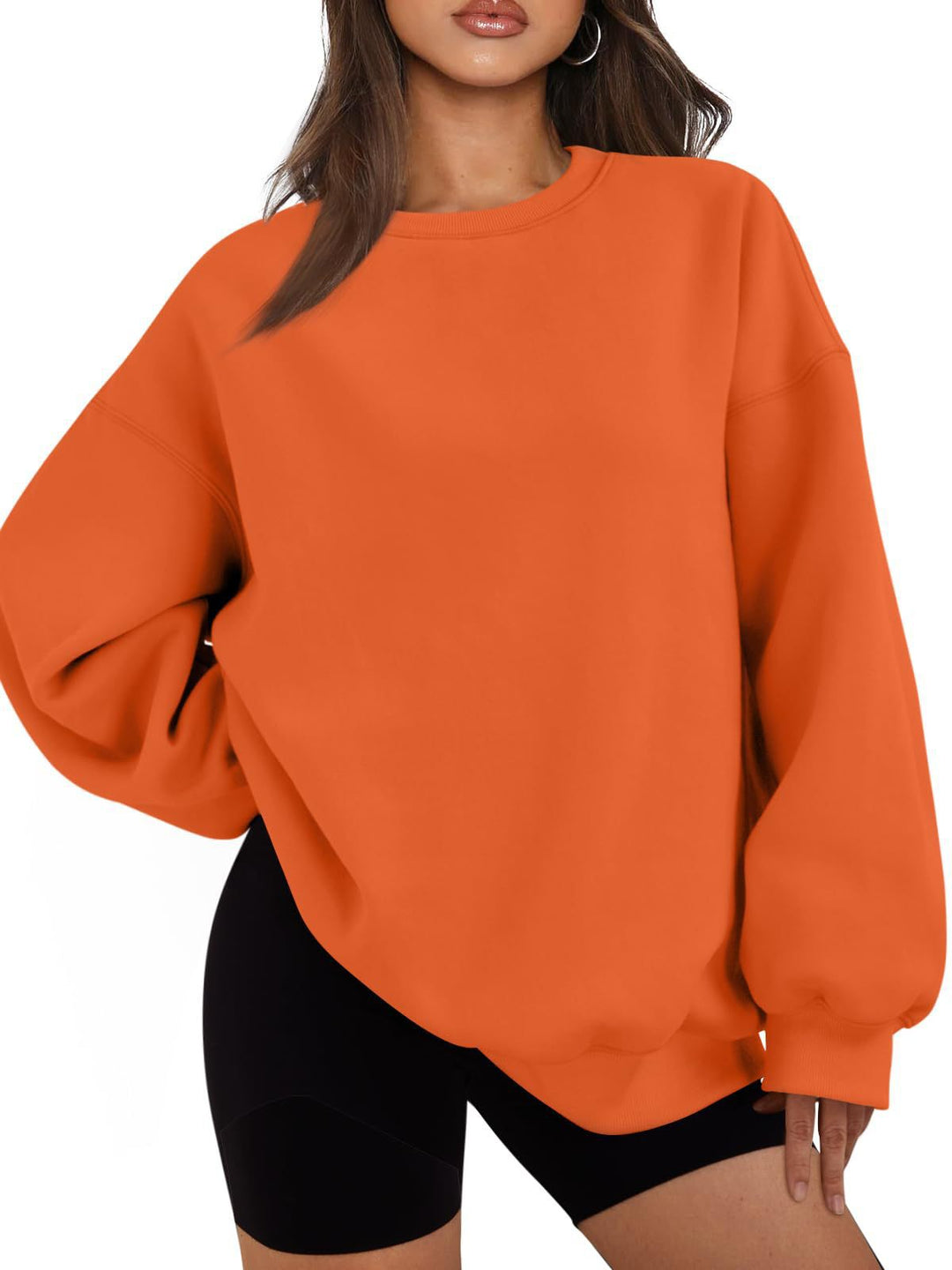 Damer Oversized Sweatshirt med avslappnade ballongärmar Eva Jonsson-Eva Jonsson