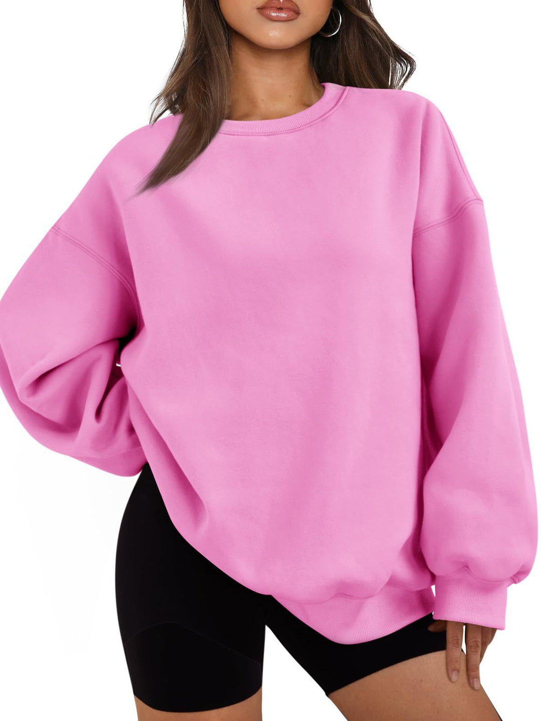 Damer Oversized Sweatshirt med avslappnade ballongärmar Eva Jonsson-Eva Jonsson