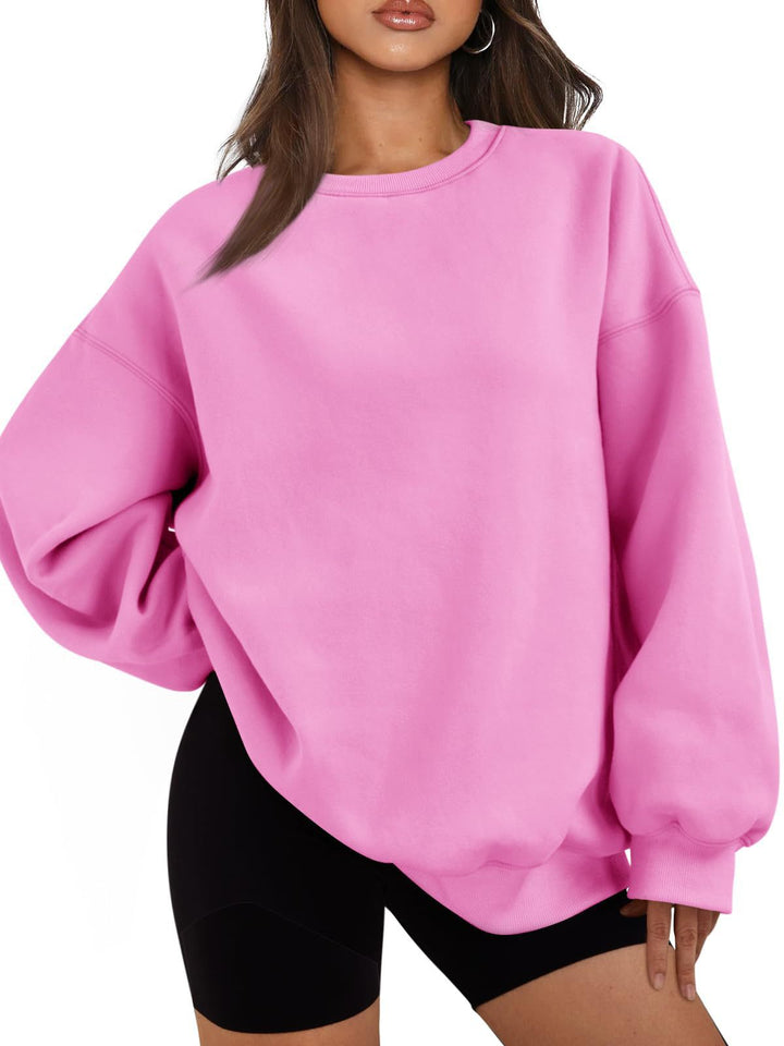 Damer Oversized Sweatshirt med avslappnade ballongärmar Eva Jonsson-Eva Jonsson