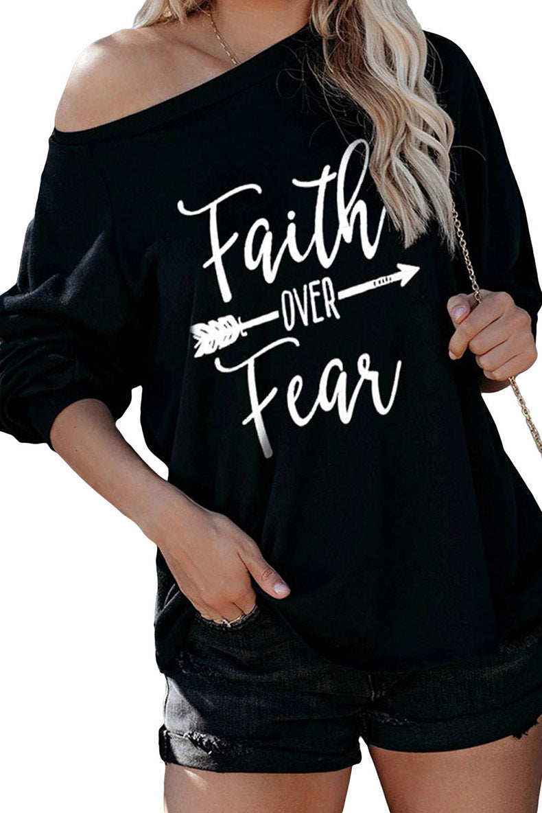 Damer Oversized Sweatshirt med grafiskt tryck Mirla-Eva Jonsson