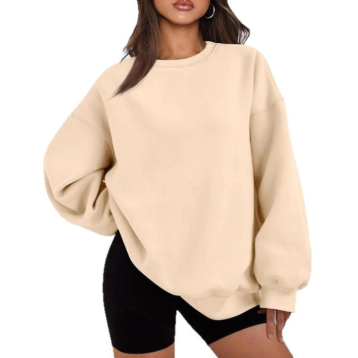 Damer Oversized Sweatshirt med vid passform och voluminösa ärmar Eva Jonsson-Eva Jonsson