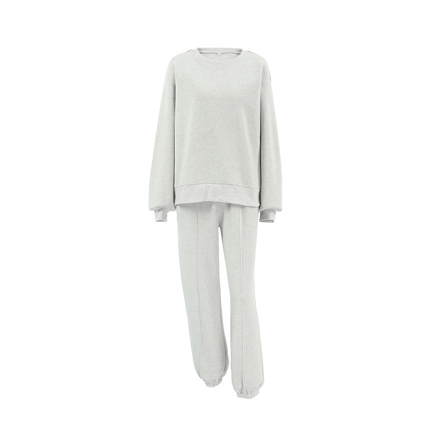 Damer Oversized Sweatshirt och Joggingbyxor Set Mirla-Eva Jonsson
