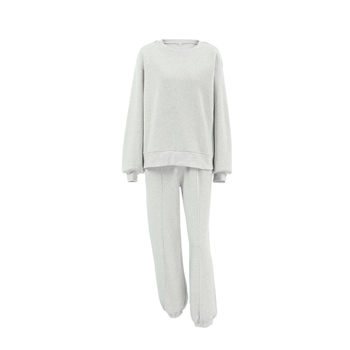 Damer Oversized Sweatshirt och Joggingbyxor Set Mirla-Eva Jonsson