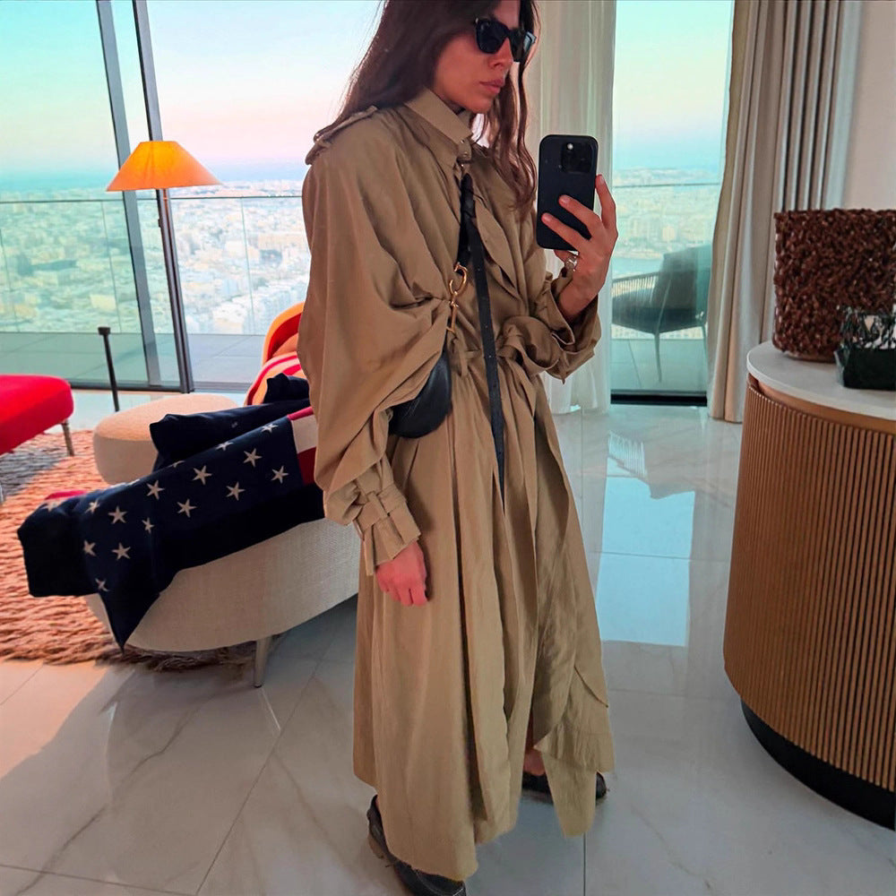 Damer Oversized Trenchcoat Eva Jonsson-Eva Jonsson