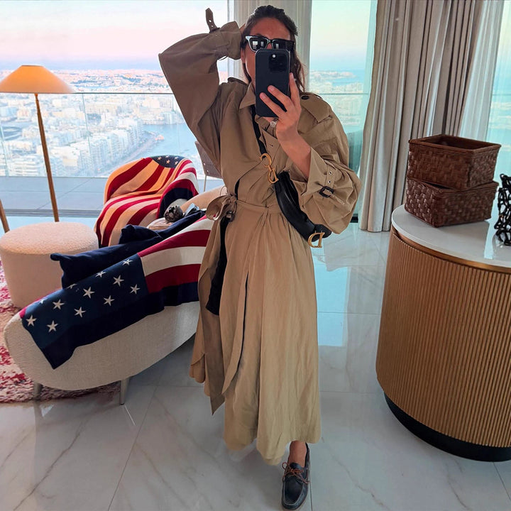 Damer Oversized Trenchcoat Eva Jonsson-Eva Jonsson