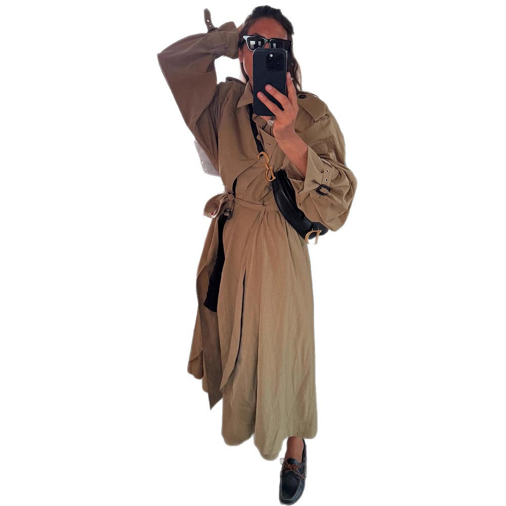 Damer Oversized Trenchcoat Eva Jonsson-Eva Jonsson