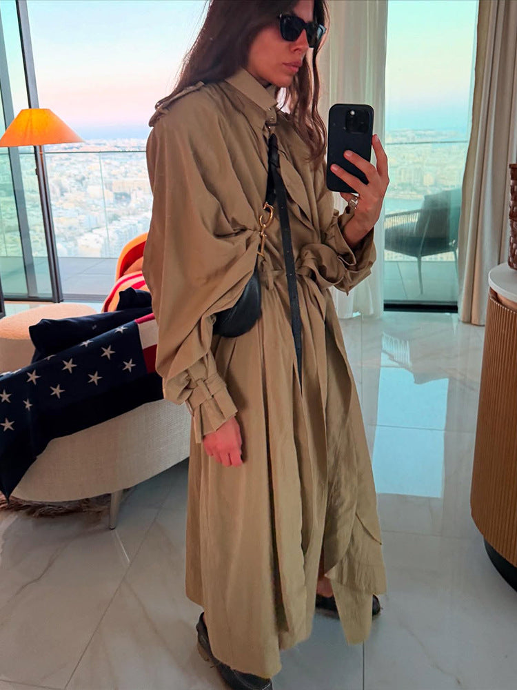 Damer Oversized Trenchcoat Eva Jonsson-Eva Jonsson