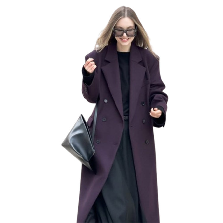 Damer Oversized Trenchcoat med långa ärmar och modern skärning Mirla-Eva Jonsson